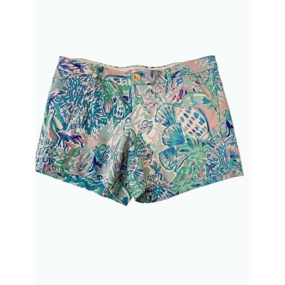 Lilly Pulitzer Callahan Knit Short "Amethyst Tint" Craysea size 6